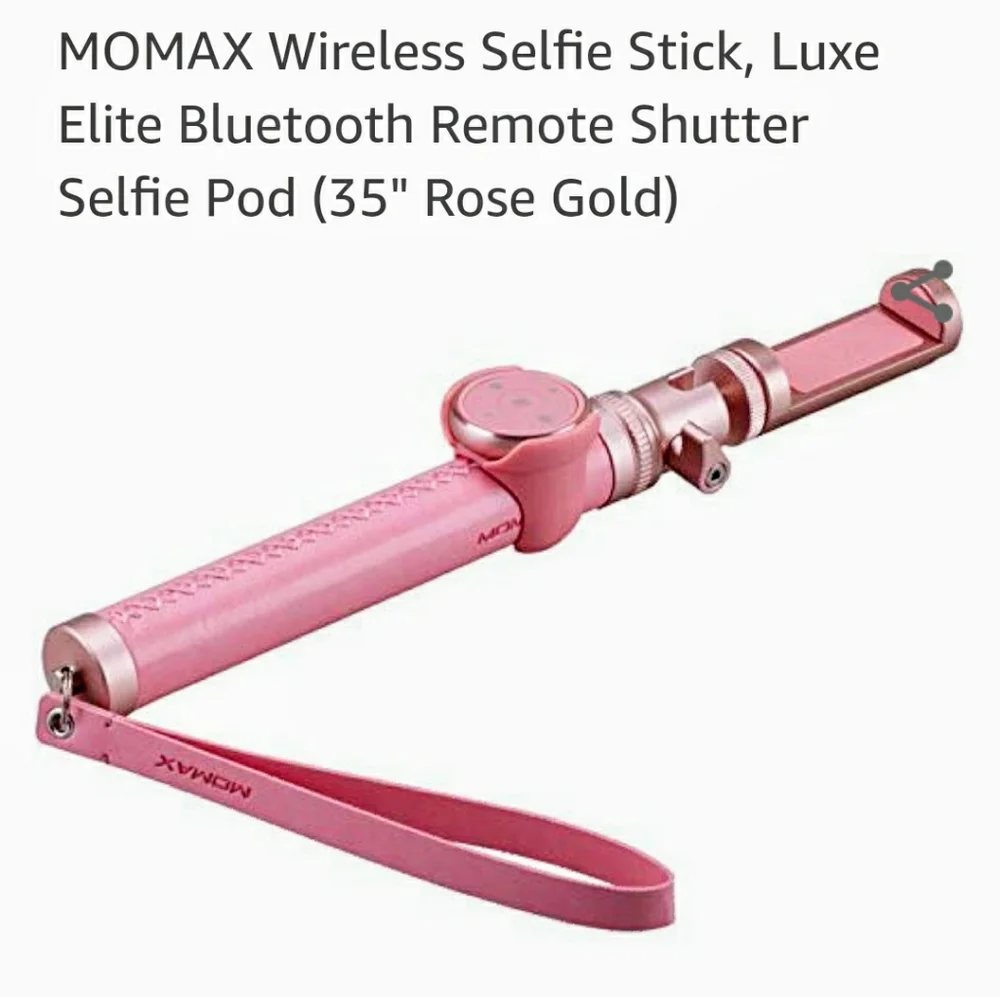 MOMAX Wireless Selfie Stick Luxe Elite Bluetooth R